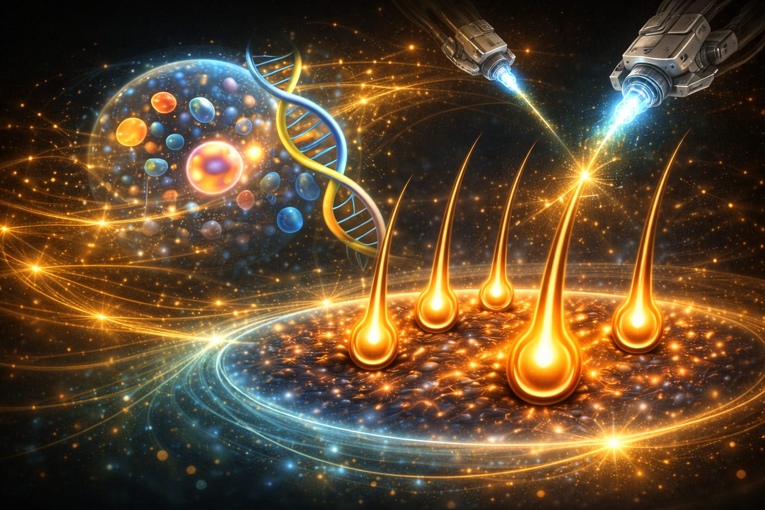 LITHORA regenerative medical illustration showing clinical applications